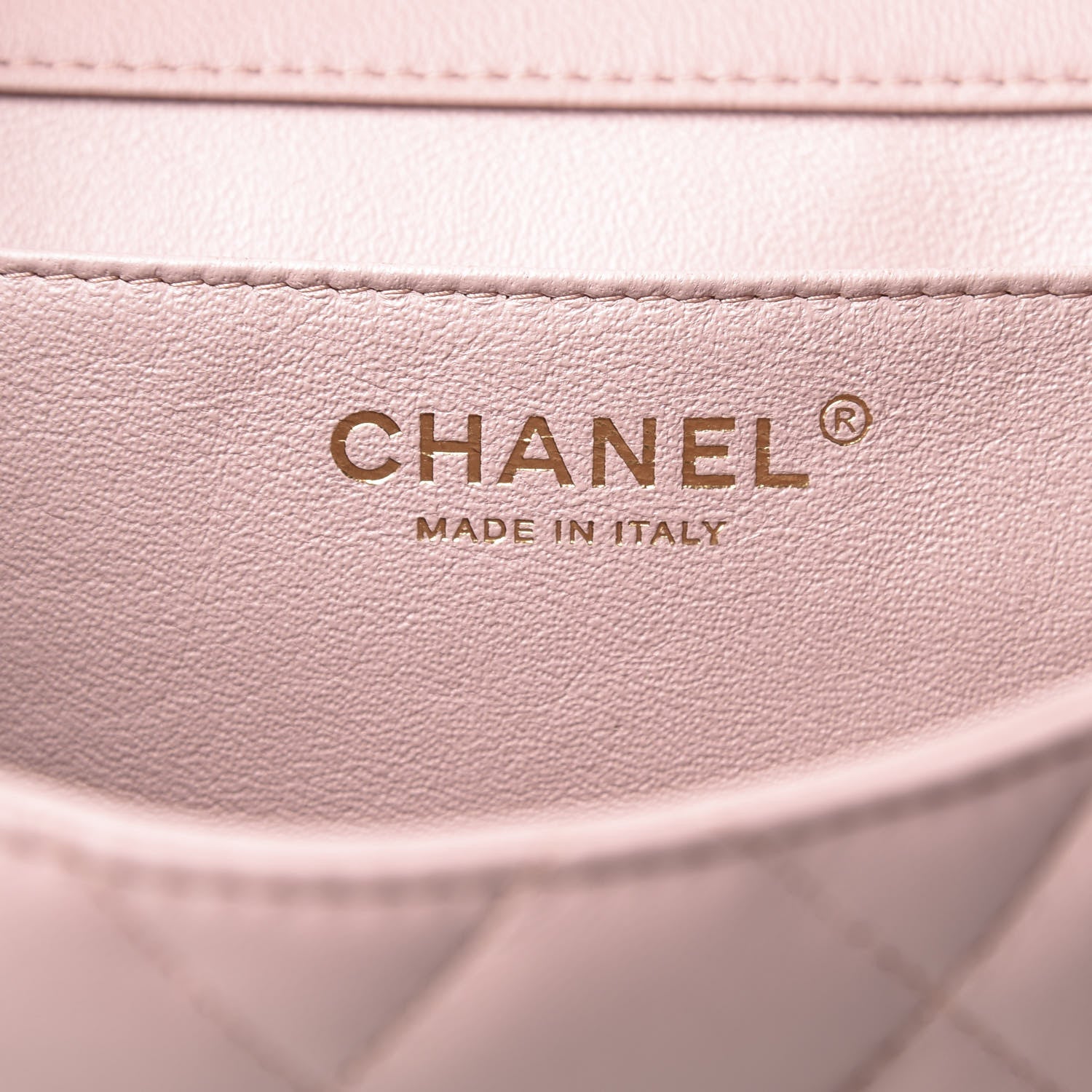 Chanel Lambskin Quilted Clutch With Chain Flap Light Pink 5 of 10
