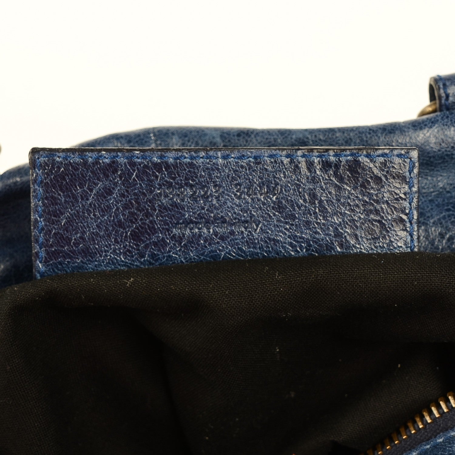 Balenciaga Chevre Classic Hardware Mini Twiggy Indigo 9 of 11