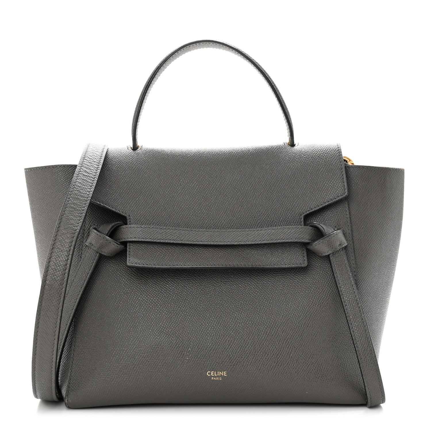 Celine Baby Grained Calfskin Micro Belt Bag Grey 1 of 13