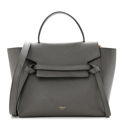 Celine Baby Grained Calfskin Micro Belt Bag Grey 1 of 13