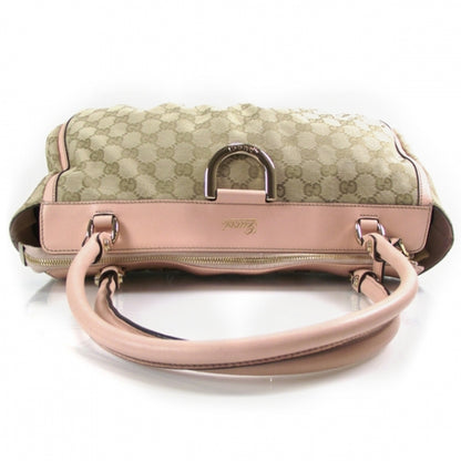 Gucci Monogram D Gold Boston Pink 5 of 13