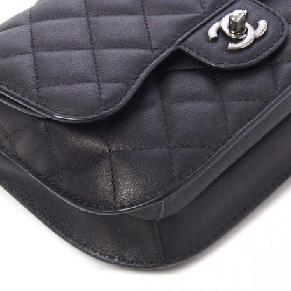 Chanel Lambskin Quilted Small Natural CC Flap Black 5 of 11