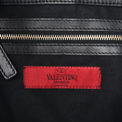 Valentino Garavani Grained Calfskin Va Va Voom Tote Black 8 of 9