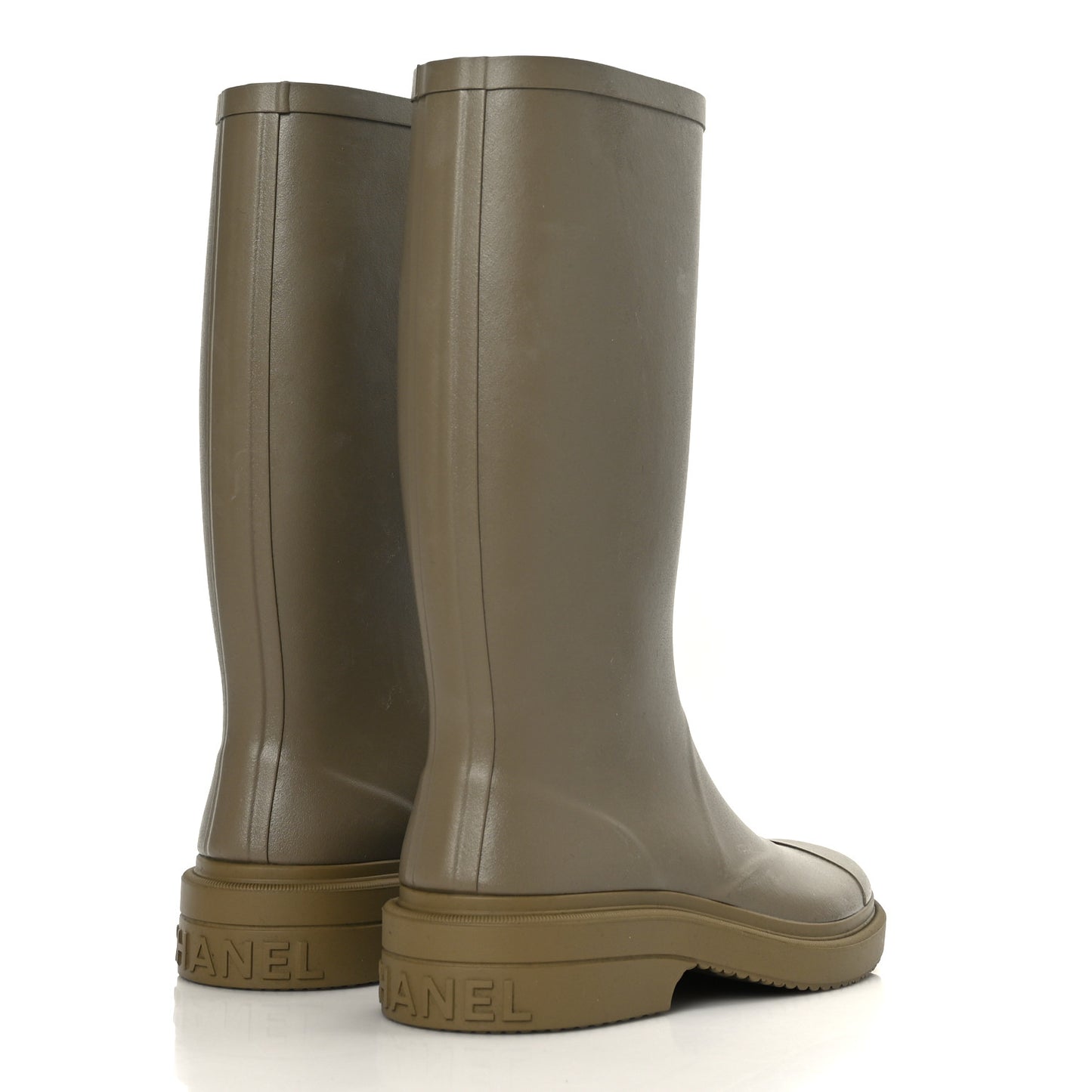 Caoutchouk CC High Boots 37 Dark Beige