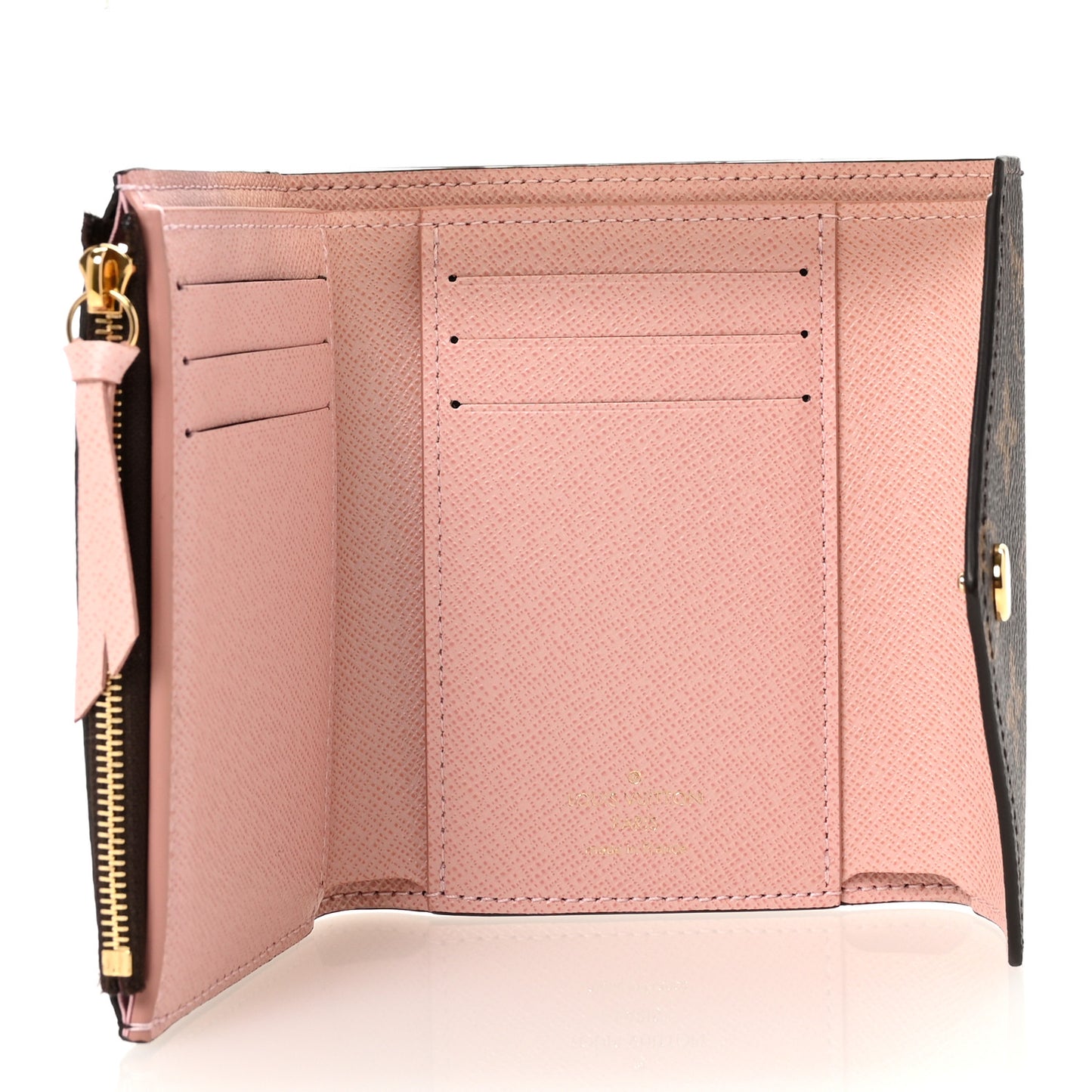Monogram Victorine Wallet Rose Ballerine