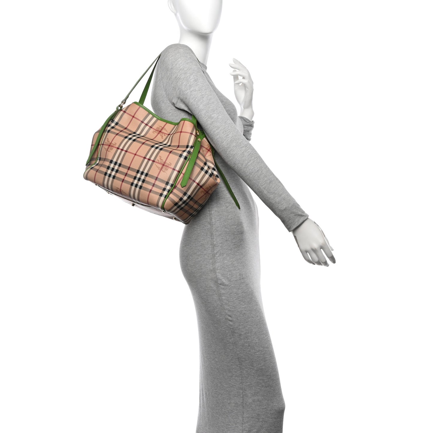 Haymarket Check Small Canterbury Tote Pine