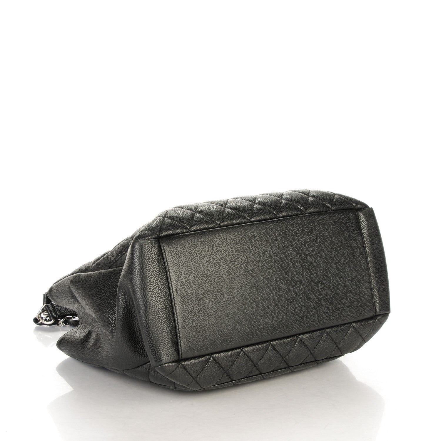 Chanel Caviar Quilted Grand Shopping Tote GST Black 4 of 7