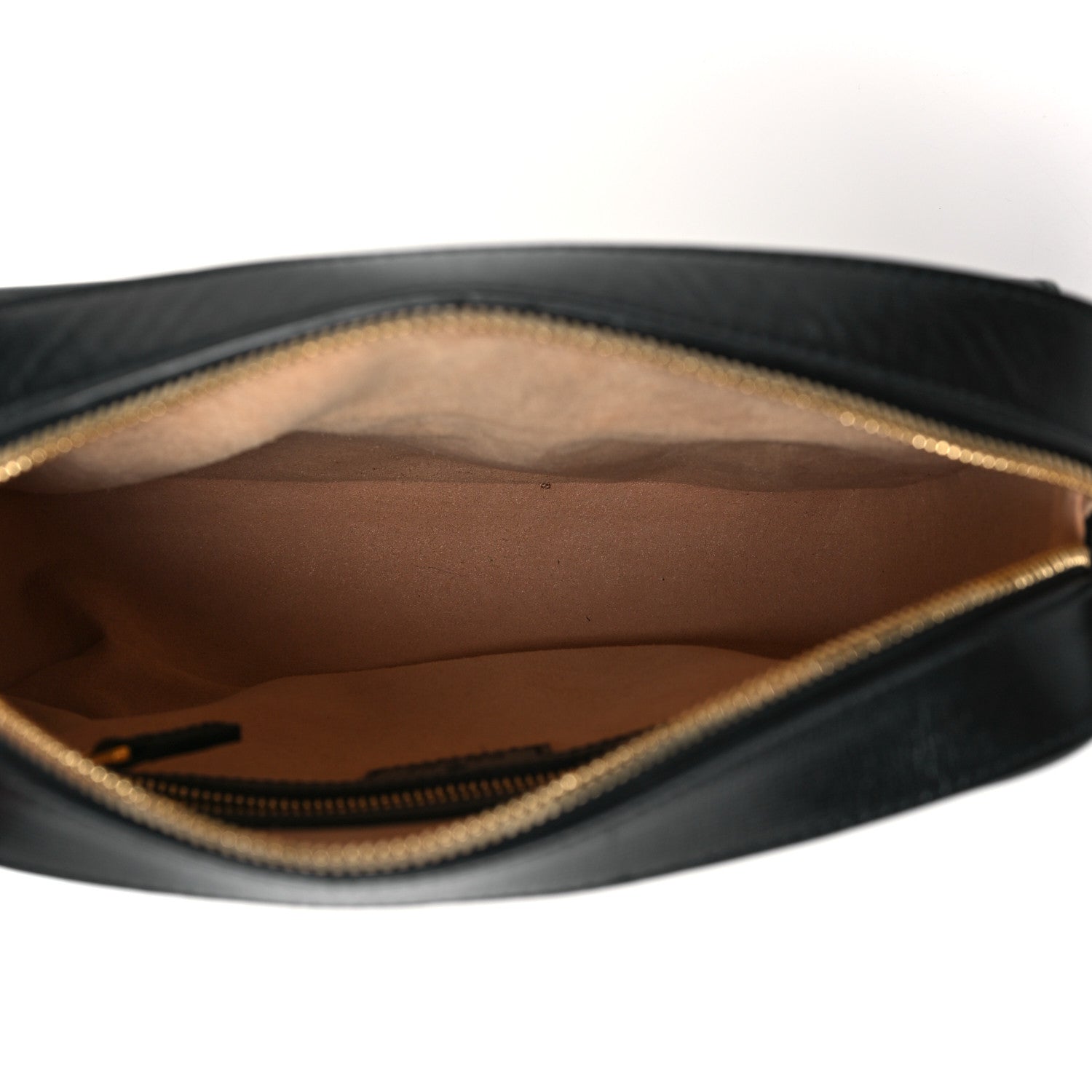Gucci Textured Calfskin Small Horsebit 1955 Shoulder Bag Black 5 of 9