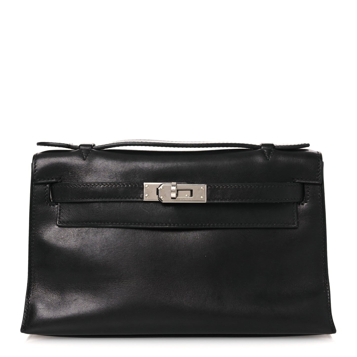 Box Kelly Pochette Clutch Black