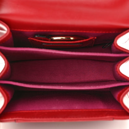 Bulgari Calfskin Serpenti Forever Top Handle Red 6 of 11