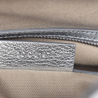 Givenchy Metallic Sugar Goatskin Small Antigona Silver 8 of 8
