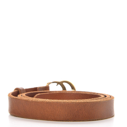 Gucci Faded Calfskin Double G 20mm Belt 80 32 Cuir 3 of 9