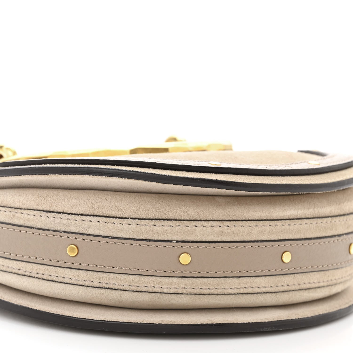 Chloe Calfskin Suede Small Pixie Bag Motty Grey 9 of 10