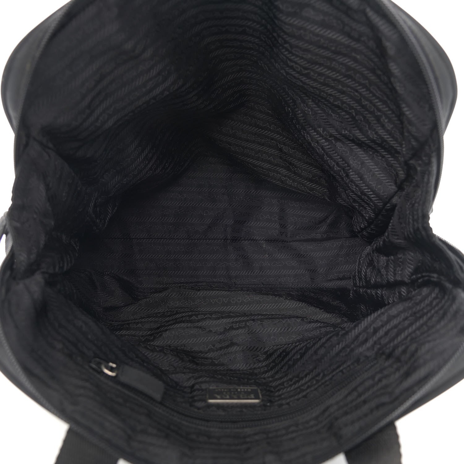 Prada Tessuto Nylon Tote Black 4 of 11