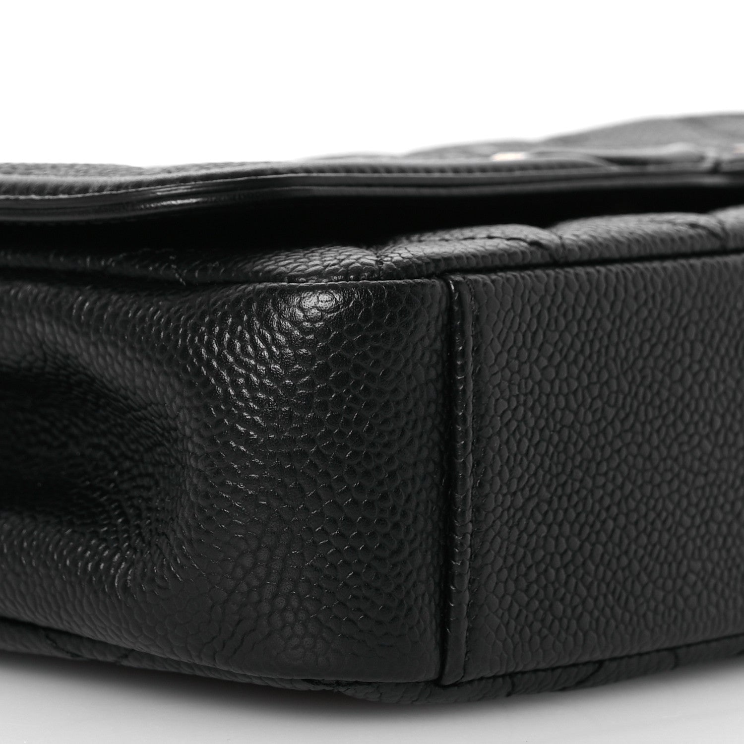 Chanel Caviar Quilted Small CC Filigree Flap Black 10 of 12