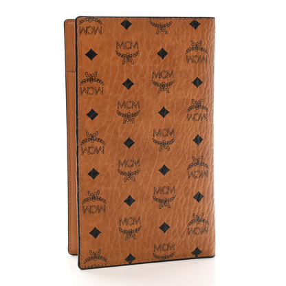 MCM Visetos Bi-Fold Long Wallet Cognac 3 of 7