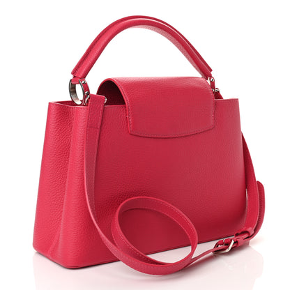 Louis Vuitton Taurillon Capucines Studs PM Bougainvillea 3 of 9