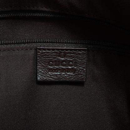 Gucci Leather Large Sukey Tote Dark Brown 6 of 9