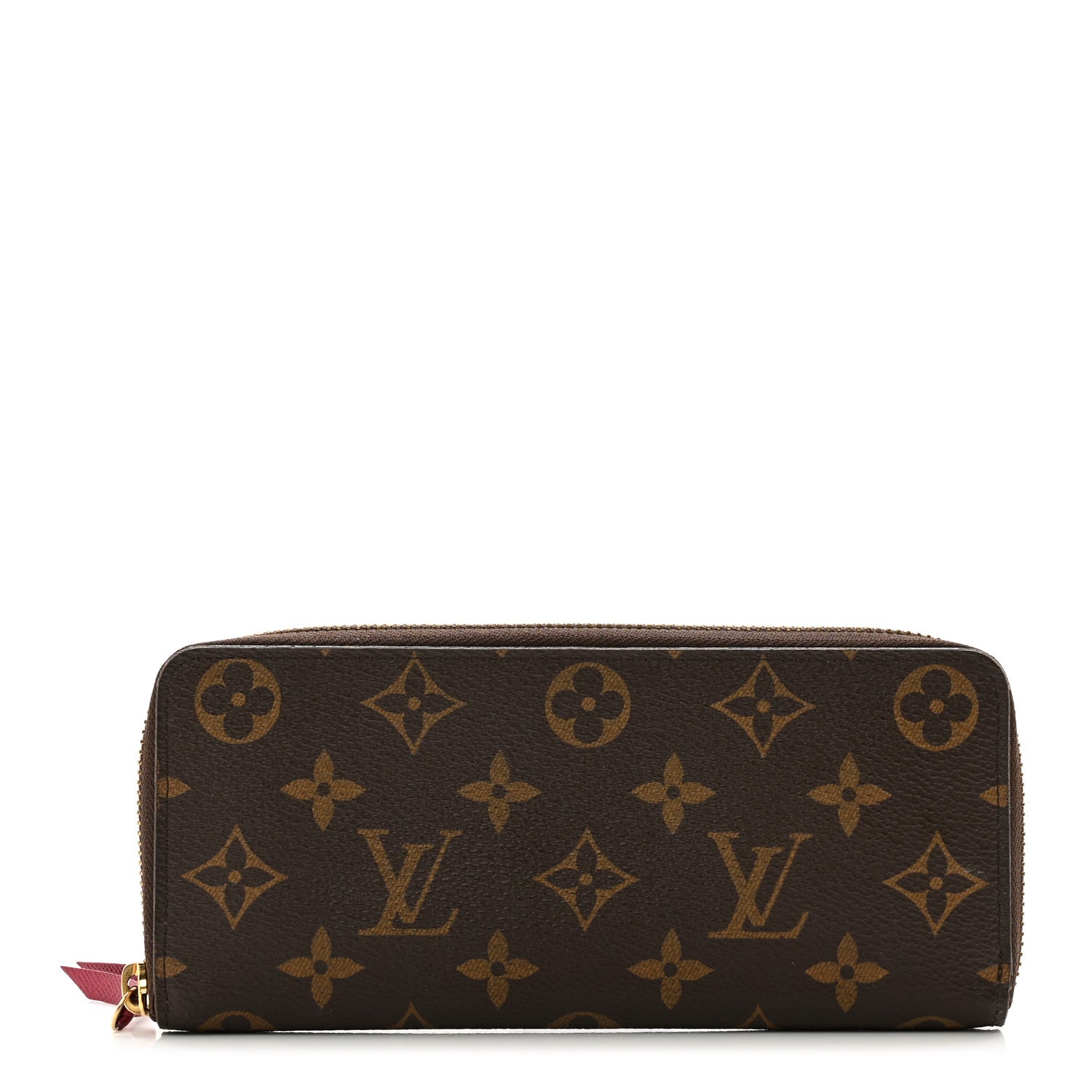 Louis Vuitton Monogram Clemence Wallet Fuchsia 1 of 8