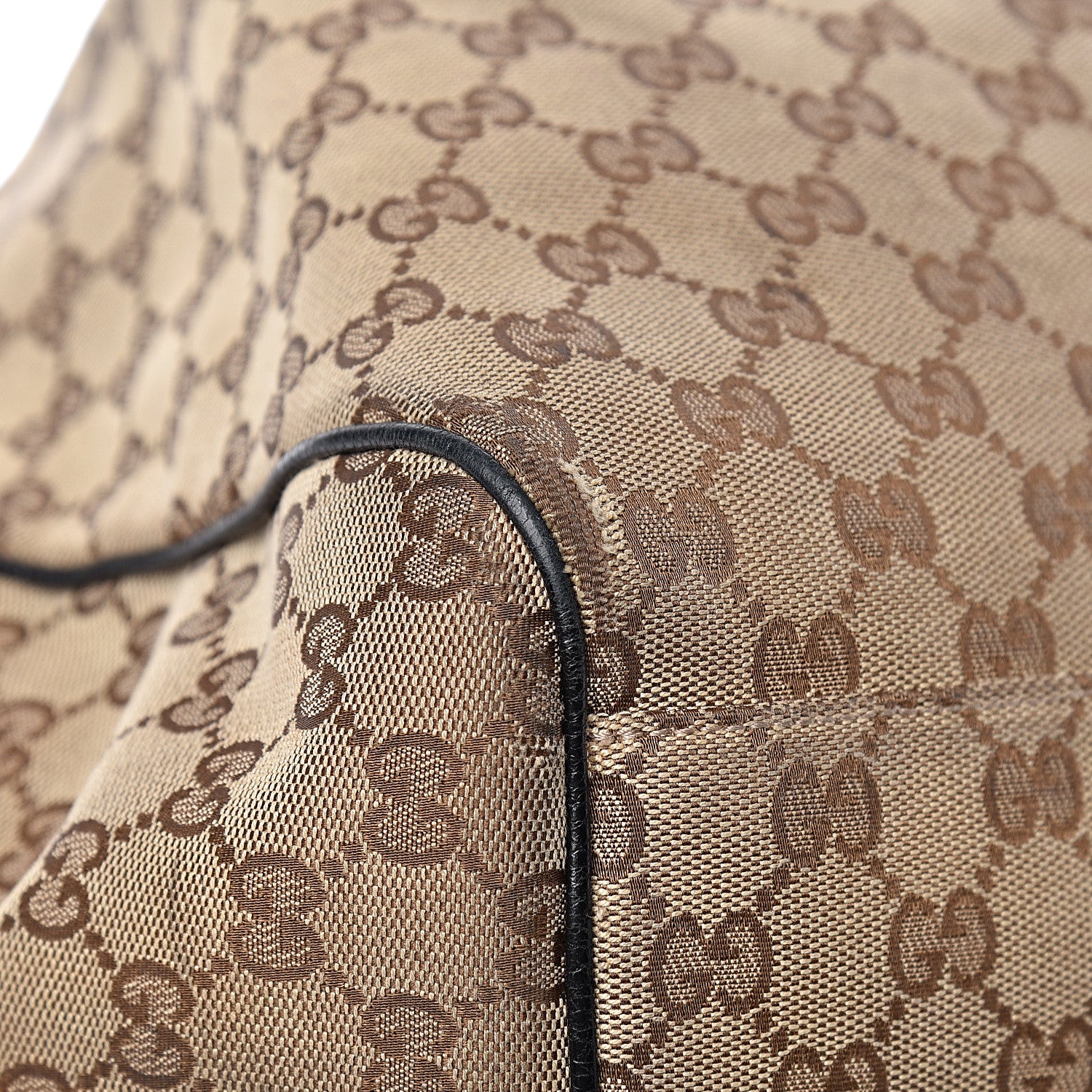 Gucci Monogram Large Sukey Tote Beige Ebony Black 20 of 24
