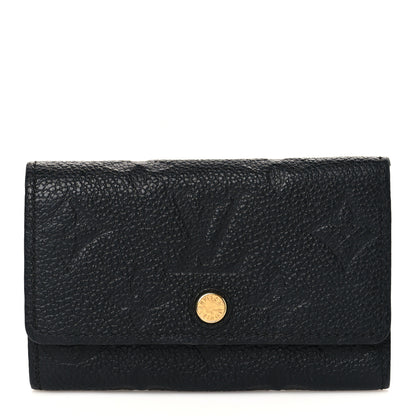 Louis Vuitton Empreinte Multicles 6 Key Holder Black 1 of 7