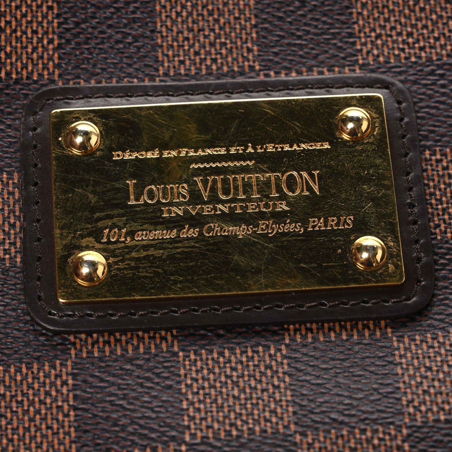 Damier Ebene Eva Clutch