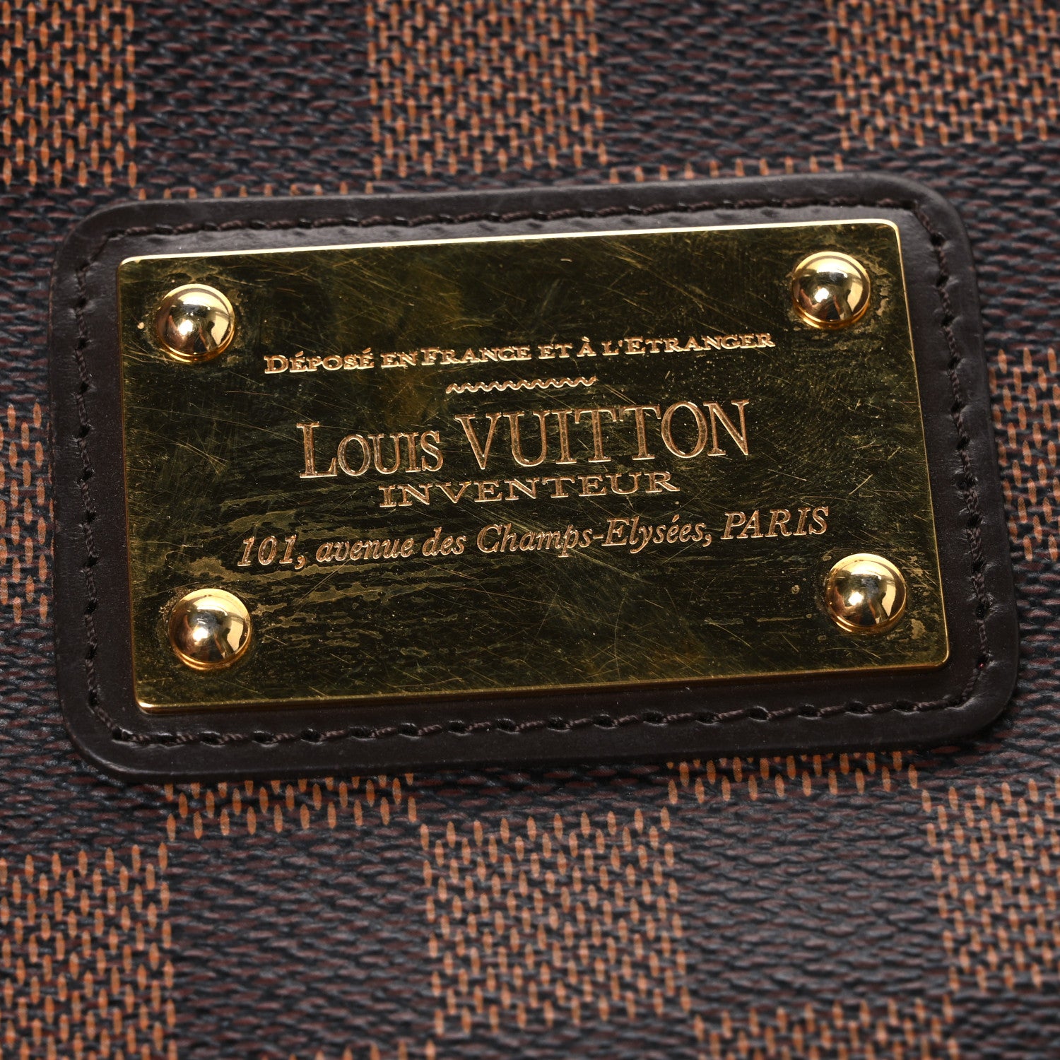 Louis Vuitton Damier Ebene Eva Clutch 11 of 11