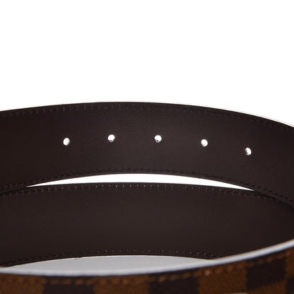 Louis Vuitton Damier Ebene 40mm LV Initiales Belt 95 38 3 of 6