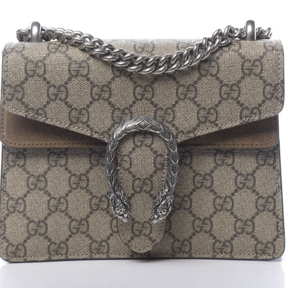 Gucci GG Supreme Monogram Mini Dionysus Shoulder Bag Taupe 10 of 10