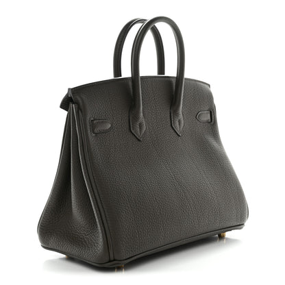 Hermes Togo Birkin 25 Eucalyptus 3 of 11