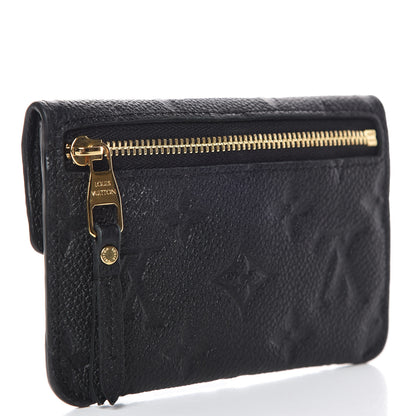 Louis Vuitton Empreinte Key Pouch Black 3 of 8