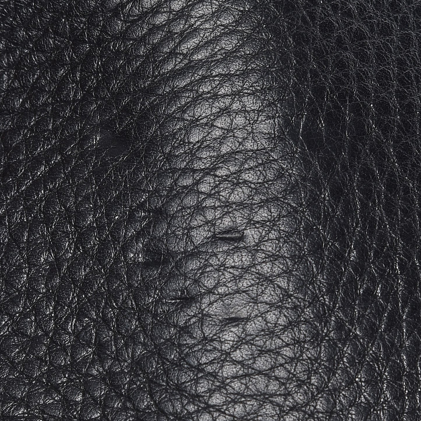 Soft Grained Calfskin Medium Belt Cabas Phantom Black
