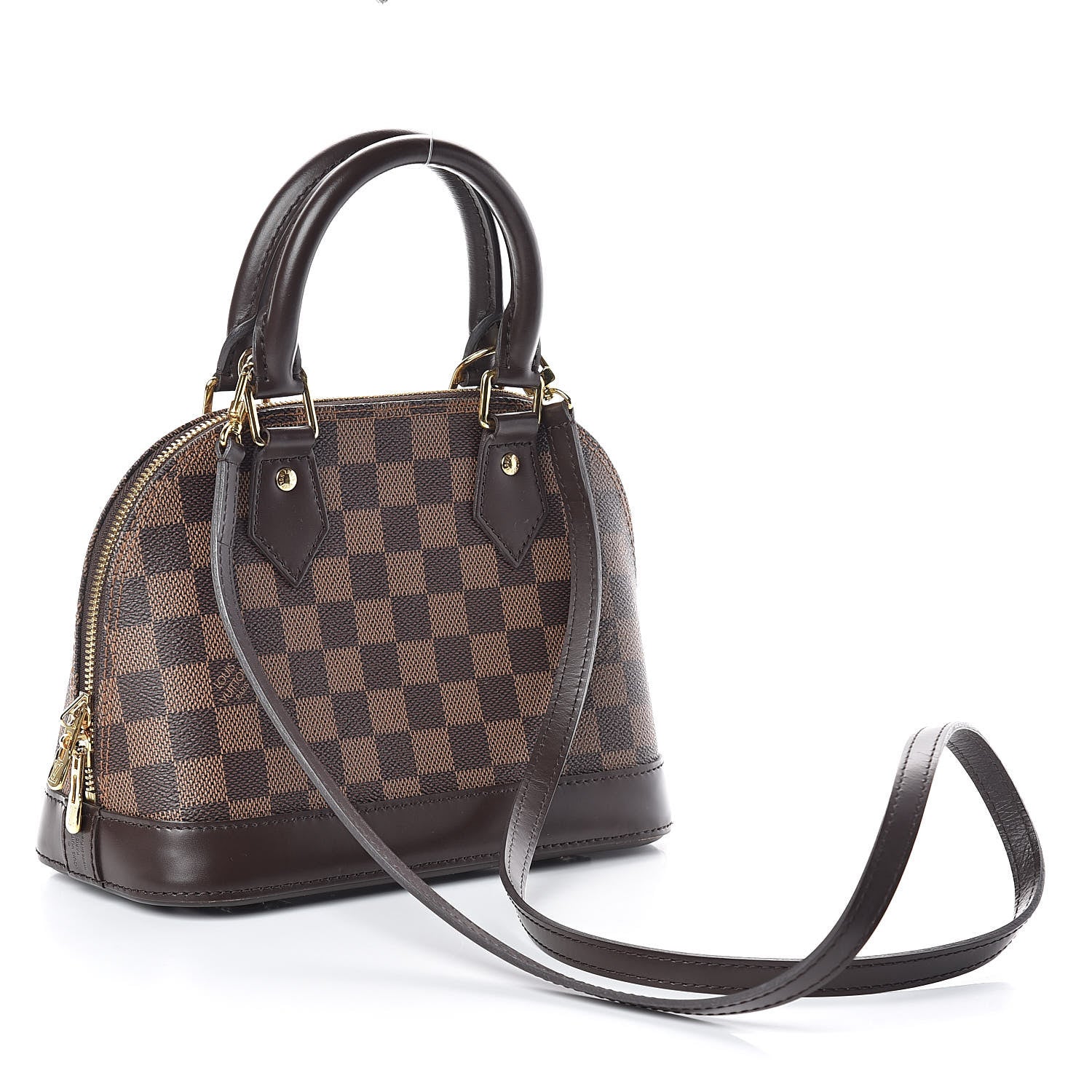 Louis Vuitton Damier Ebene Alma BB 3 of 8