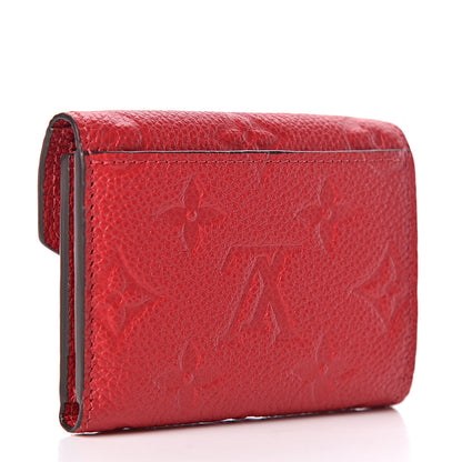 Louis Vuitton Empreinte Zoe Wallet Scarlet 3 of 9