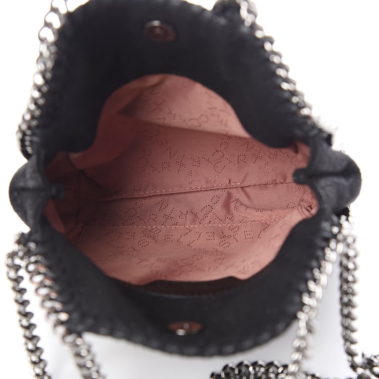 Stella McCartney Shaggy Deer Tiny Falabella Tote Black 5 of 9