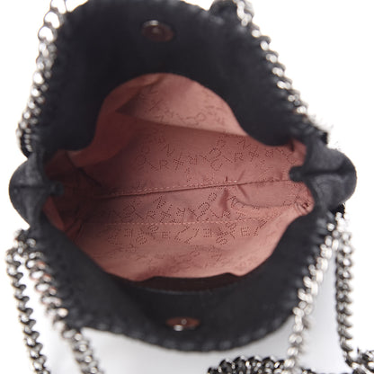 Stella McCartney Shaggy Deer Tiny Falabella Tote Black 5 of 9