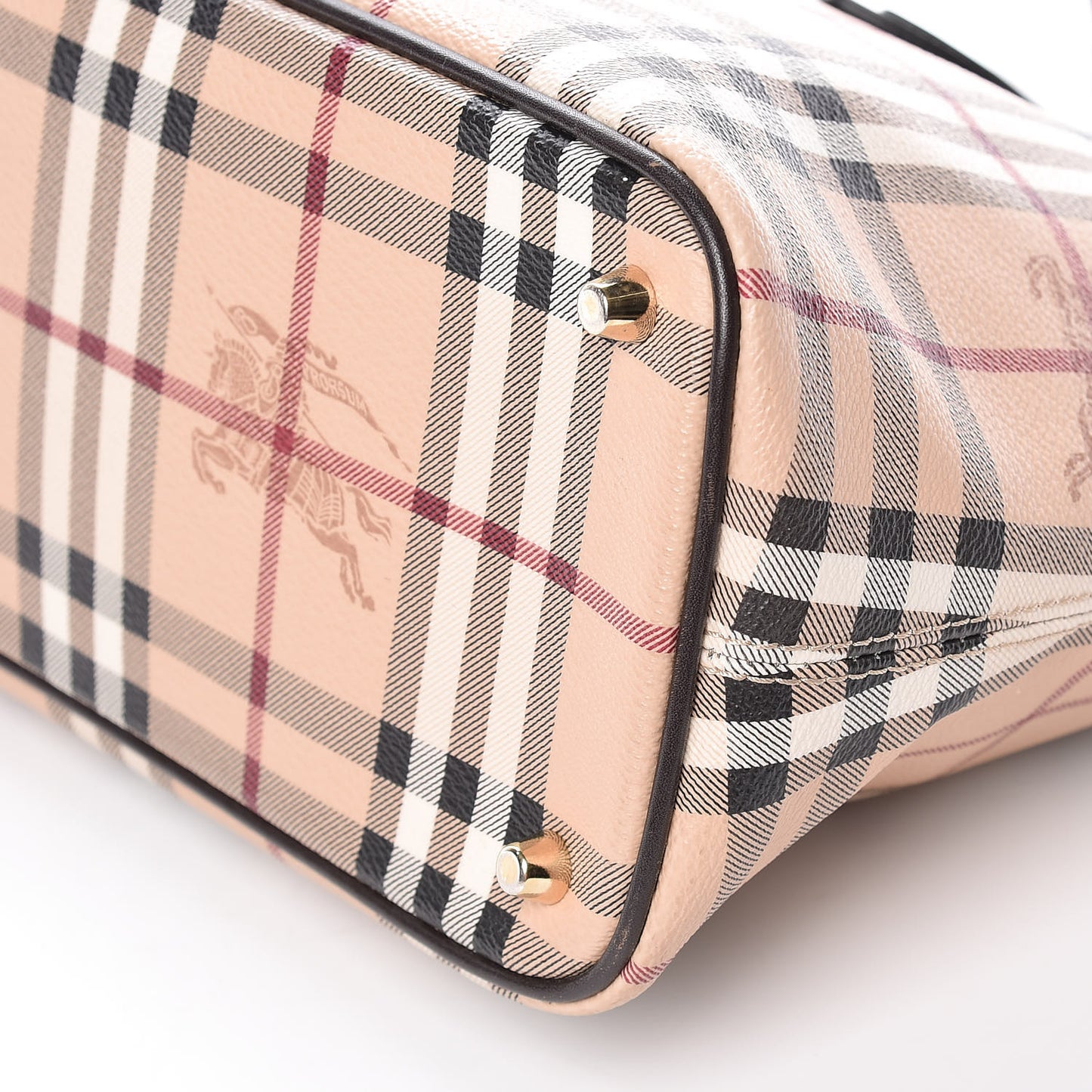 Haymarket Check Medium Regent Tote Chocolate