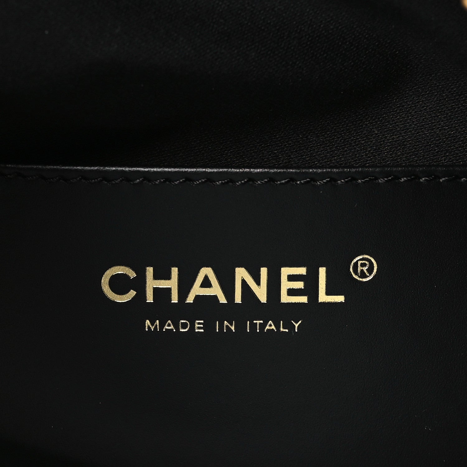 Chanel Caviar Quilted Medium Chanel 25 Handbag Black 7 of 11
