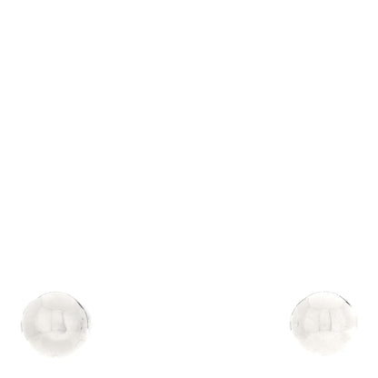 Tiffany Sterling Silver 8mm Hardwear Ball Earrings 1 of 5