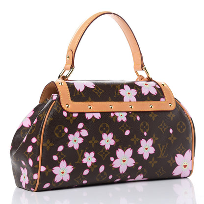 Louis Vuitton Monogram Cherry Blossom Sac Retro Bag Brown 3 of 11