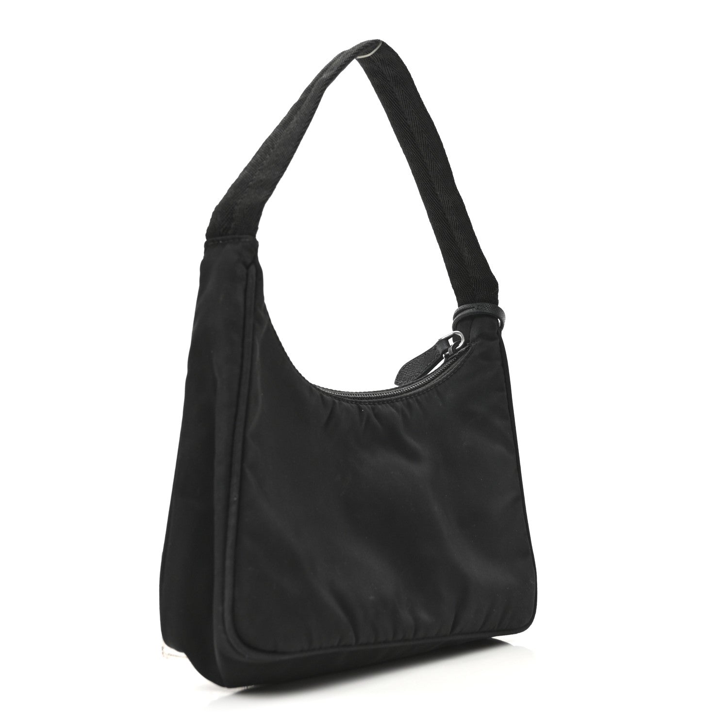 Prada Tessuto Nylon Mini Re-Edition 2000 Bag Black 3 of 10