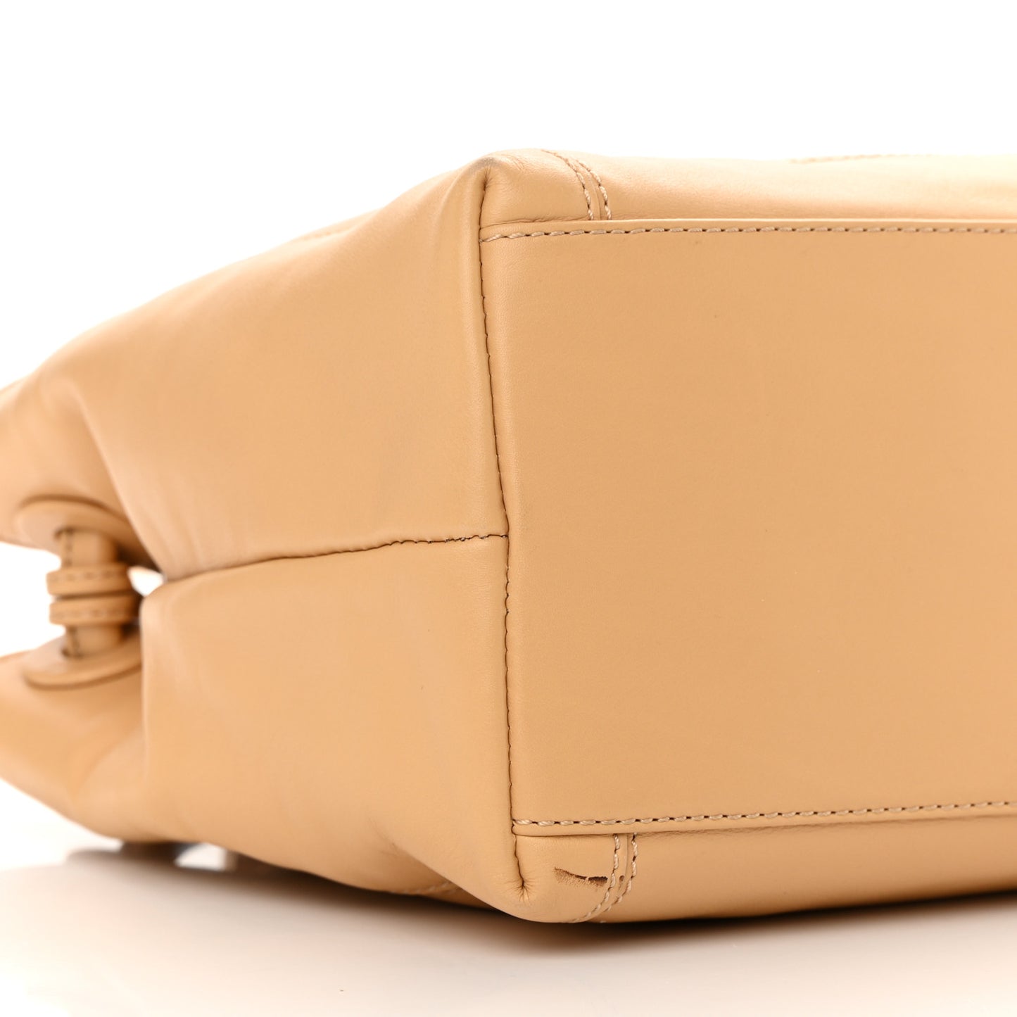 Lambskin CC Tassel Shoulder Bag Beige