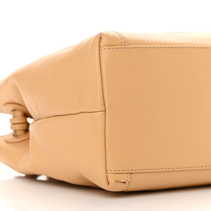 Chanel Lambskin CC Tassel Shoulder Bag Beige 9 of 18
