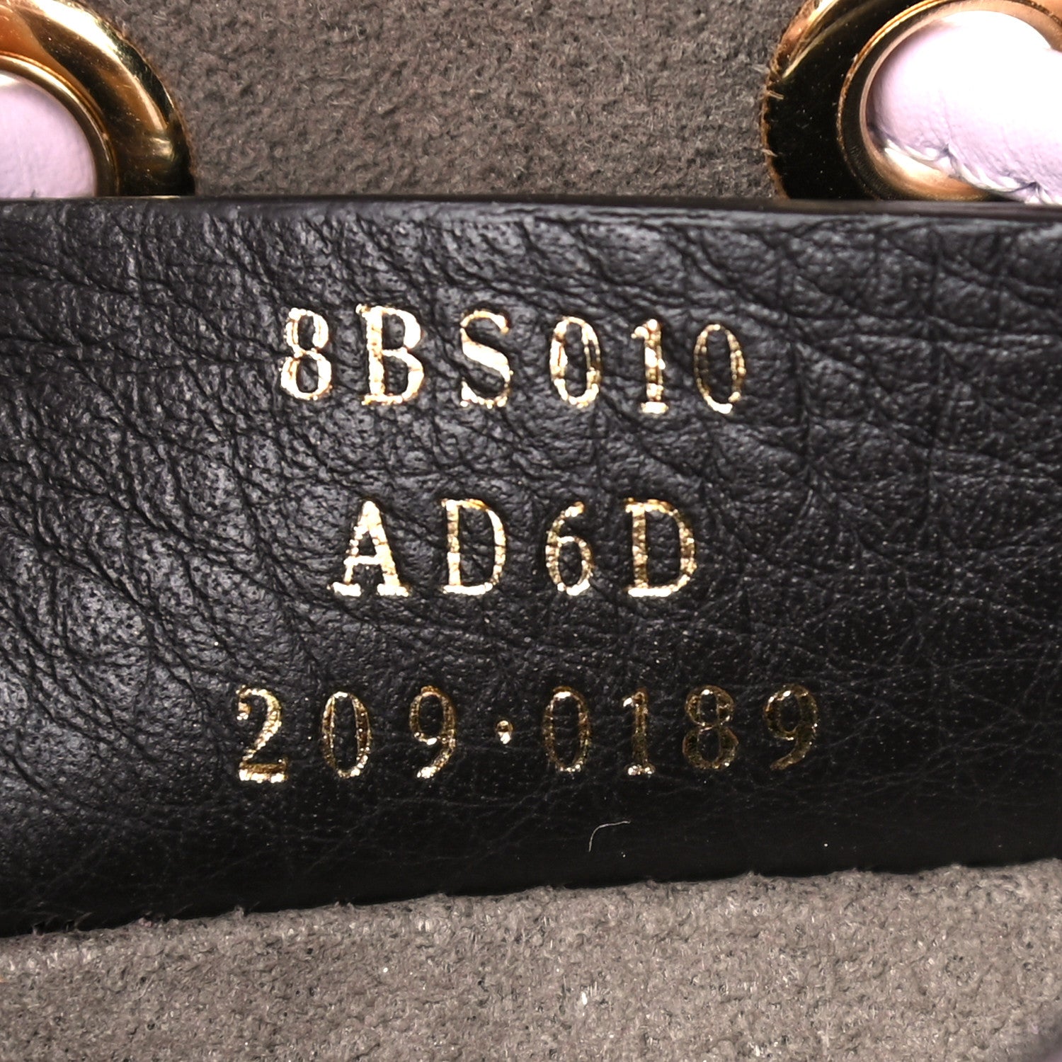 Fendi Vitello Termosport F is Fendi FF 1974 Embossed Mini Mon Tresor Bucket Bag Anemone 7 of 13