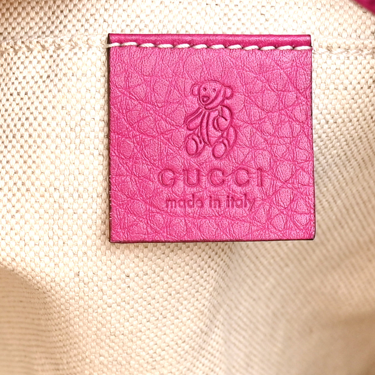 Gucci Cellarius Calfskin Children's Soho Shoulder Bag Pink 6 of 10
