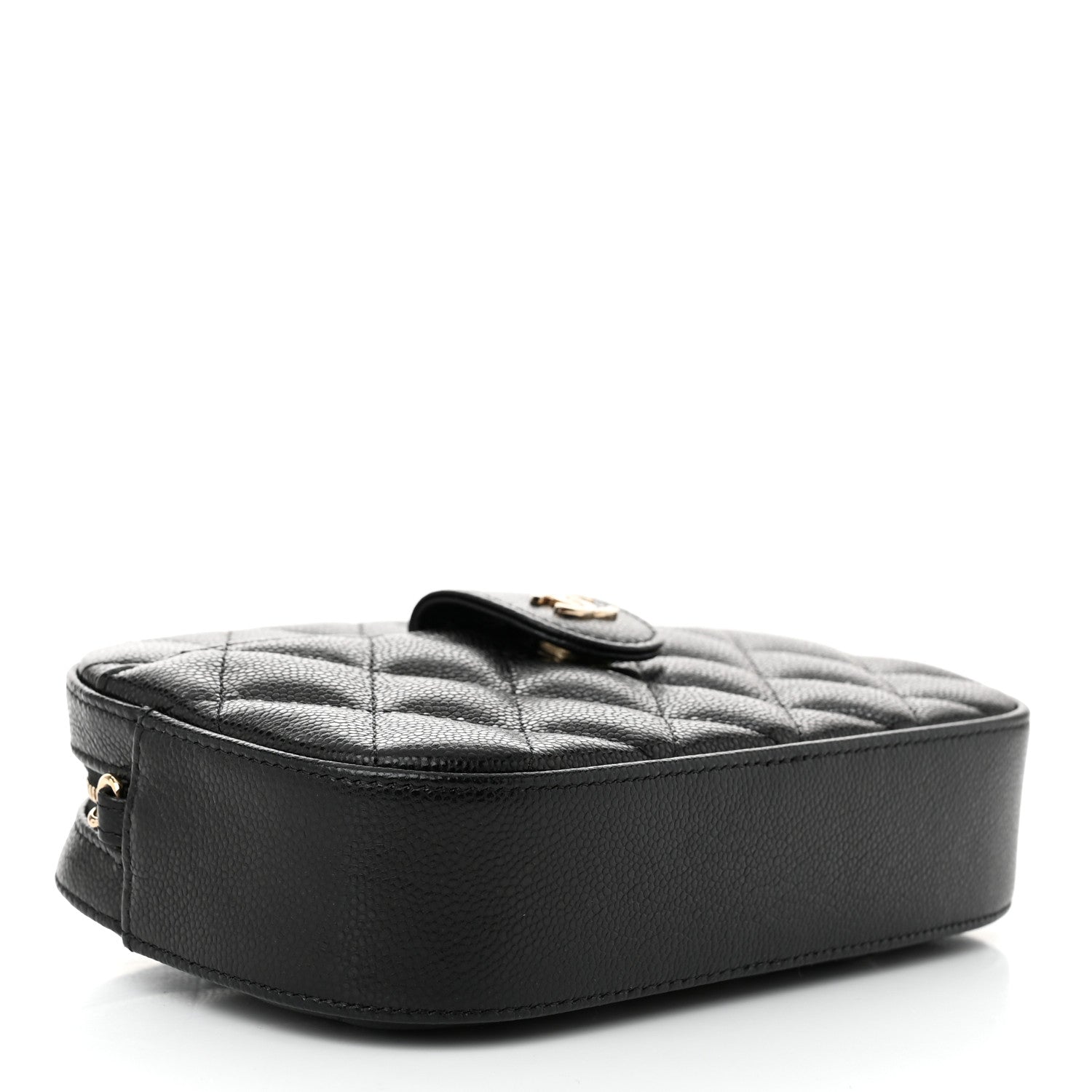 Chanel Caviar Quilted Chain Camera Bag Black 4 of 10