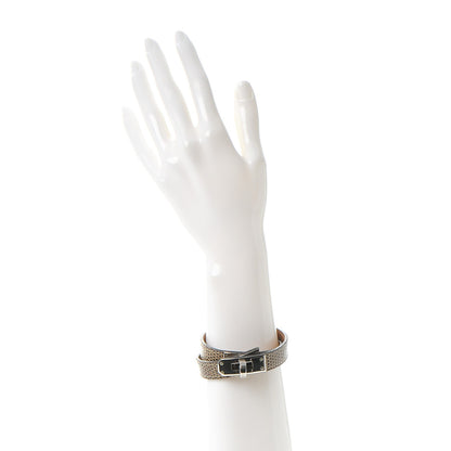 Hermes Lizard Kelly Double Tour Bracelet M Ombre 2 of 8