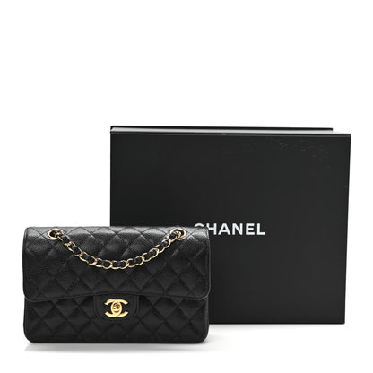 Chanel Caviar Quilted Small Double Flap Black 11 of 11
