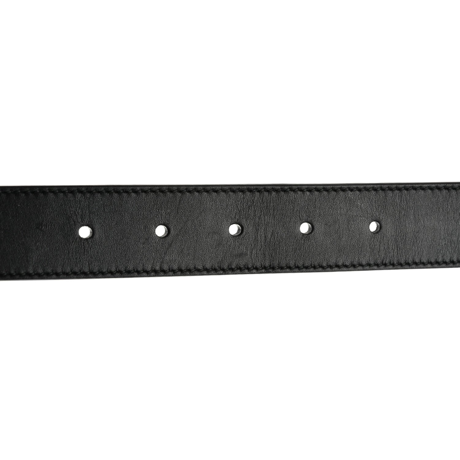 Gucci Calfskin Double G 30mm Belt 85 34 Black 3 of 5