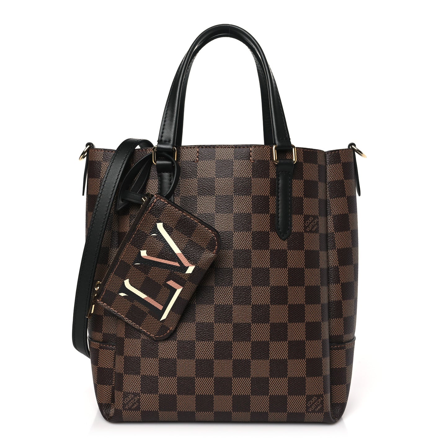 Damier Ebene Belmont PM Black